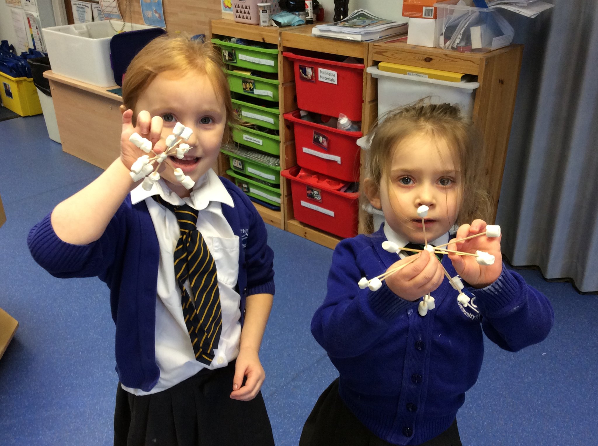 Image of Making snowflakes